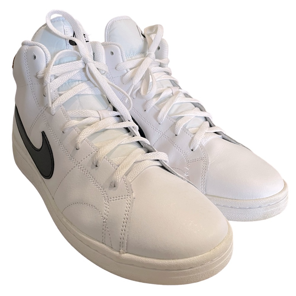 Nike Court Royale 2 Mid Men's Shoes, Size: 11.5 White EUC.